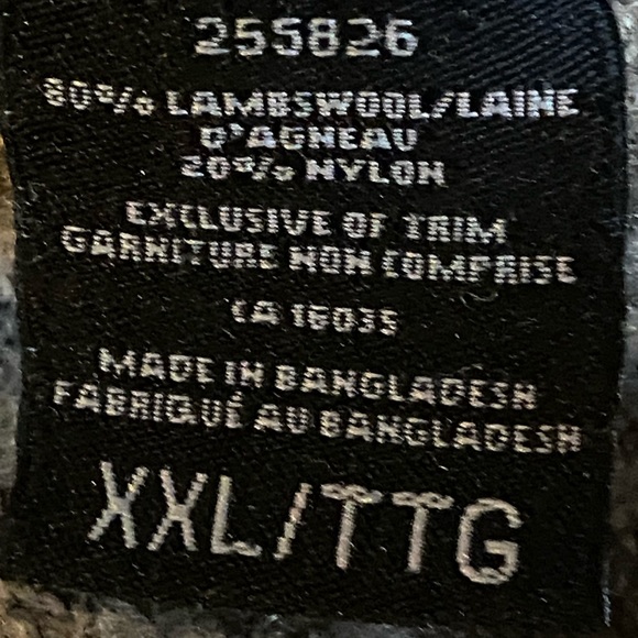 Emanuel Ungaro Men’s Lambswool 1/4 Zip Sweater Brown Gray Size XXL - Picture 8 of 8